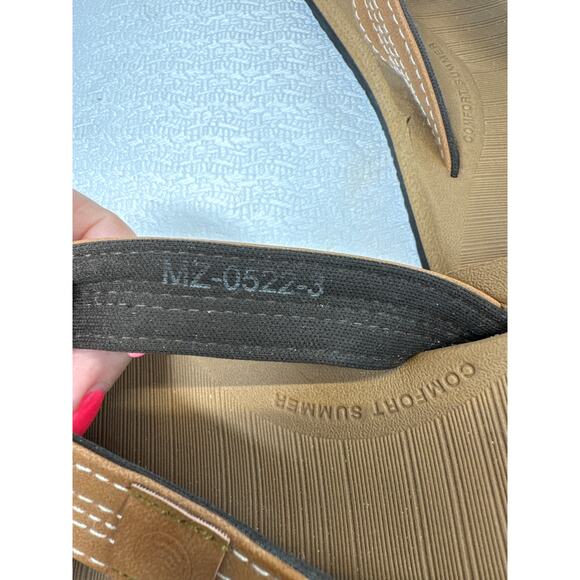 High Tide Tan flip-flops Boys 3 - Picture 5 of 6